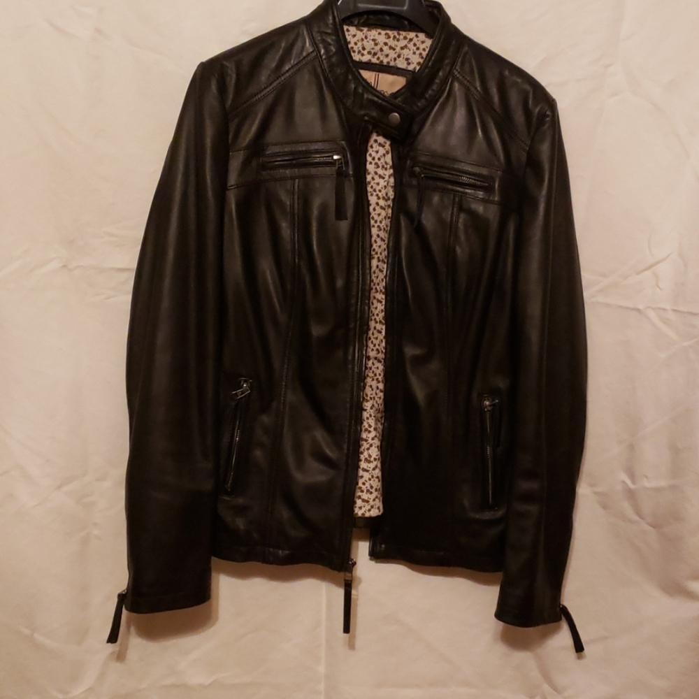 Leather vintage jacket